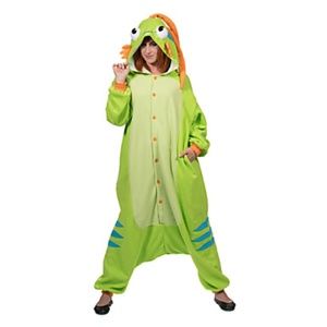 Blizzard World of Warcraft Green Murloc Kigurumi